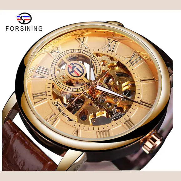 R&Z - Men’s Hollow Design Mechanical Watch - Executive Watches
