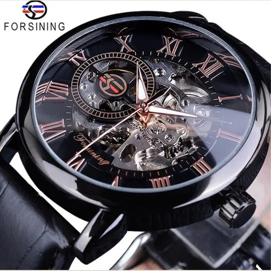 R&Z - Men’s Hollow Design Mechanical Watch - Executive Watches