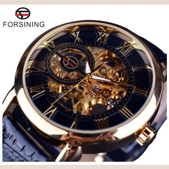 R&Z - Men’s Hollow Design Mechanical Watch - Executive Watches