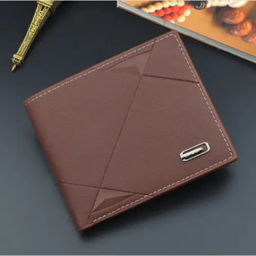 R&z - Men’s Multi-Card Wallet - Light Coffee