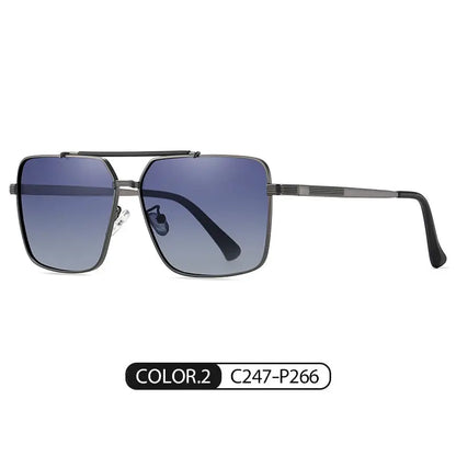 R&amp;z - Men’s Polarized Driving Sunglasses (R&amp;z brand - Dumb shot on the blue under the gray C247-P266 / 61-13-145
