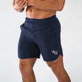 R&Z - Men’s Running Shorts - Blue / M