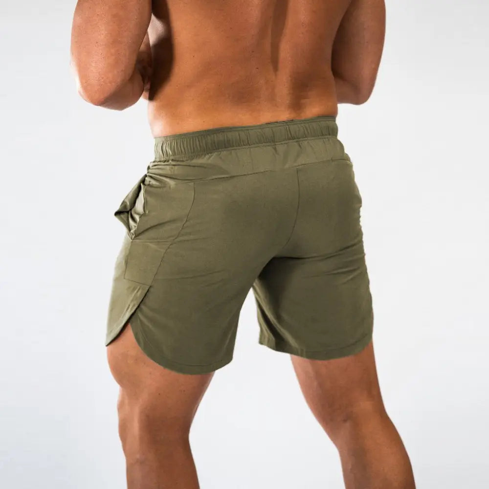 R&Z - Men’s Running Shorts - Green / L
