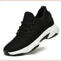 R&Z - Men’s Shoes Cross-border Running Air Cushion Shoes Soft Bottom Casual Sneakers - Black / 37