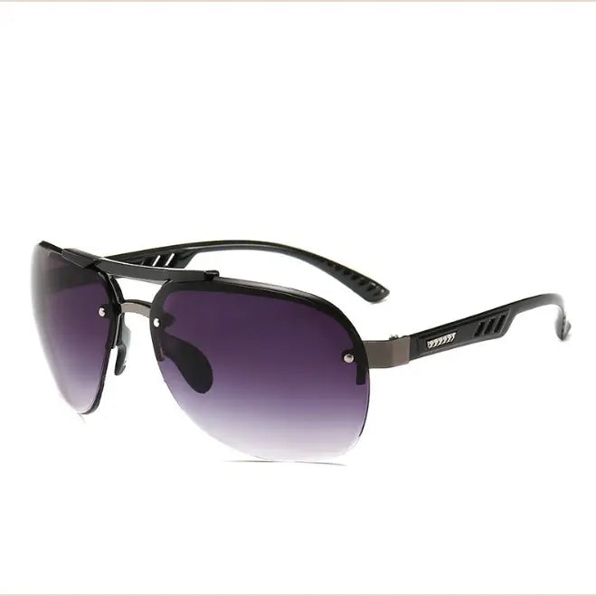 R&Z - Metal Sunglasses for Cycling and Fishing - Double gray