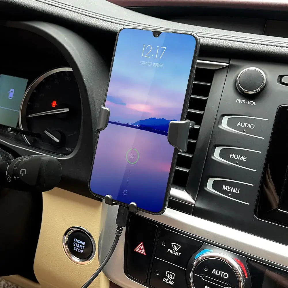 R&z - Mobile Phone Holder For Fiat 500 500C 2012 500X 500L Abarth 695 Support Bracket