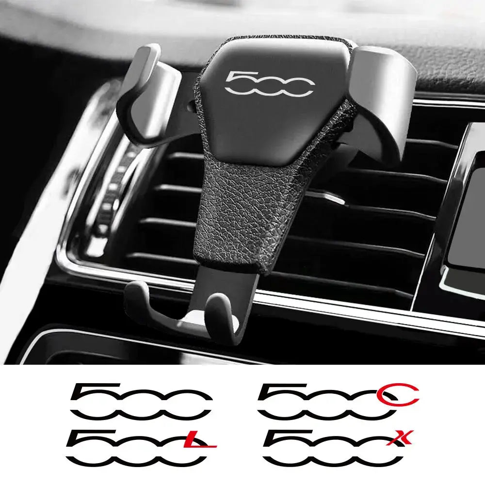R&z - Mobile Phone Holder For Fiat 500 500C 2012 500X 500L Abarth 695 Support Bracket