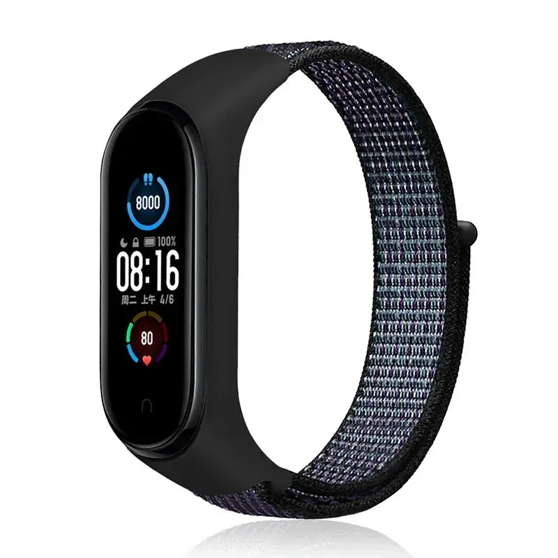 R&Z Nylon Loop Strap For Mi Band - Hyper Grape 14 / For Mi band 4 3