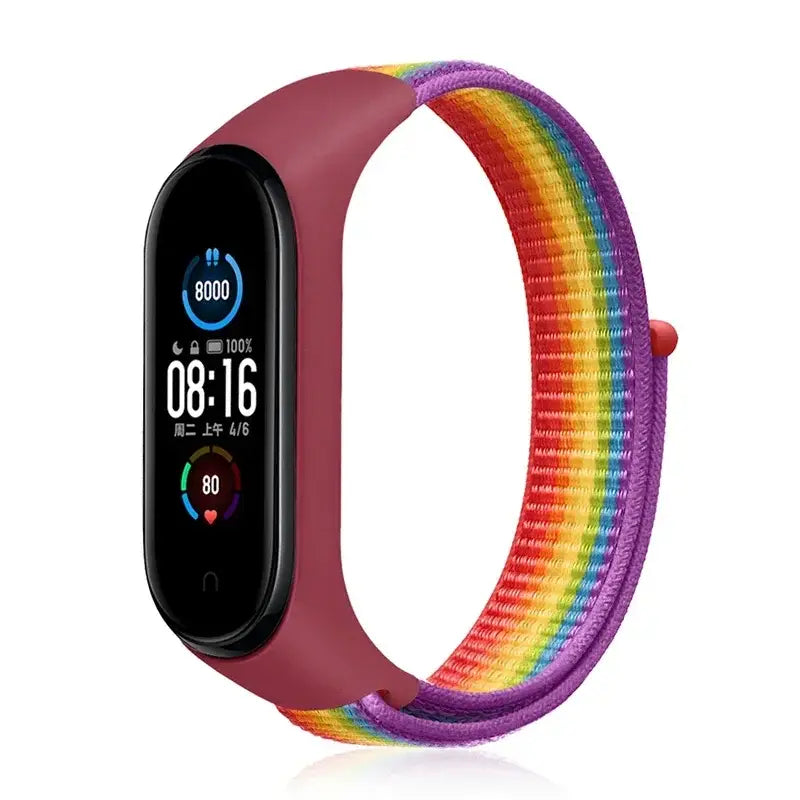 R&Z Nylon Loop Strap For Mi Band - Pride Edition27 / For Mi band 4 3