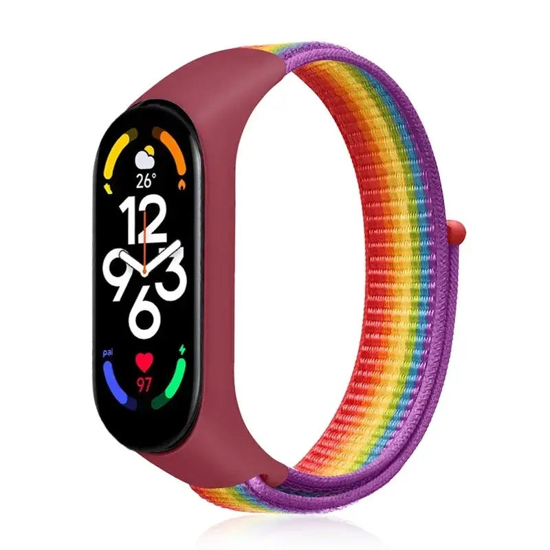 R&Z Nylon Loop Strap For Mi Band - Pride Edition27 / For Mi band 7 6 5