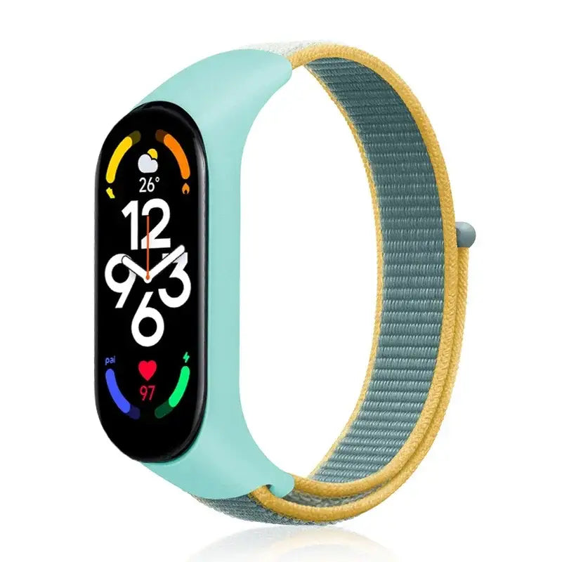 R&Z Nylon Loop Strap For Mi Band - Sunshine 28 / For Mi band 7 6 5