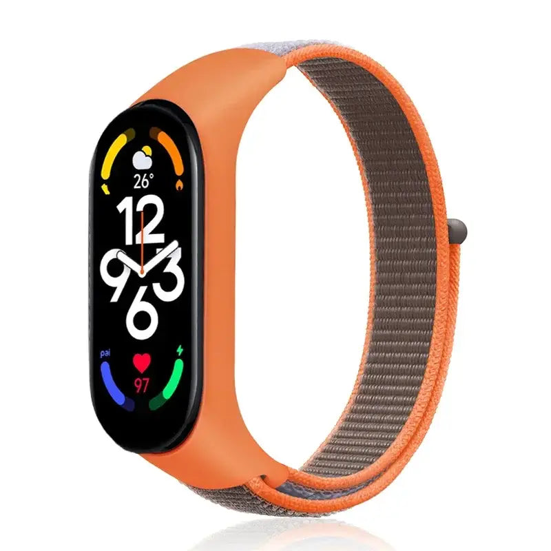 R&Z Nylon Loop Strap For Mi Band - Vitamin C 24 / For Mi band 7 6 5