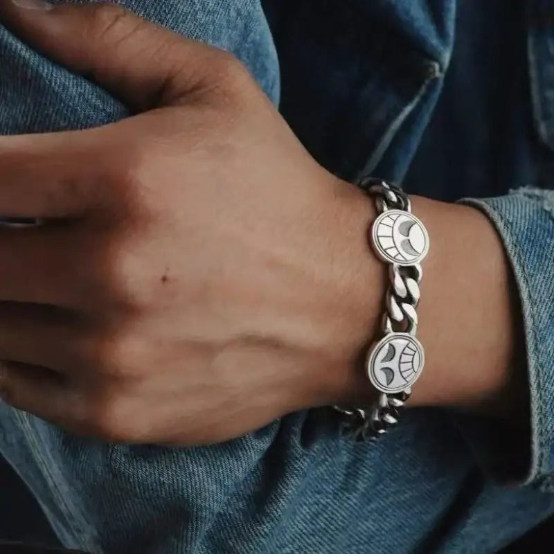 R&Z - One Piece Ace Bracelet - WHITE