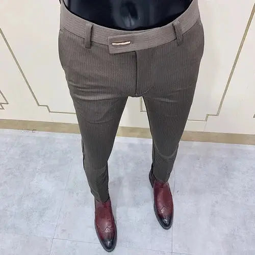 R&z - Pant For Man Business Slim Fit Dress Ankle Trousers - Men’s Pants