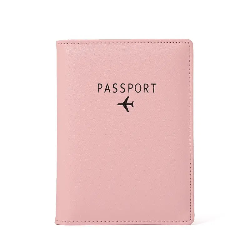 R&z - Passport Wallet and Document Bag - Pink