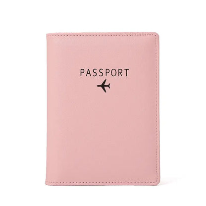 R&amp;z - Passport Wallet and Document Bag - Pink
