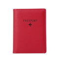 R&z - Passport Wallet and Document Bag - Red