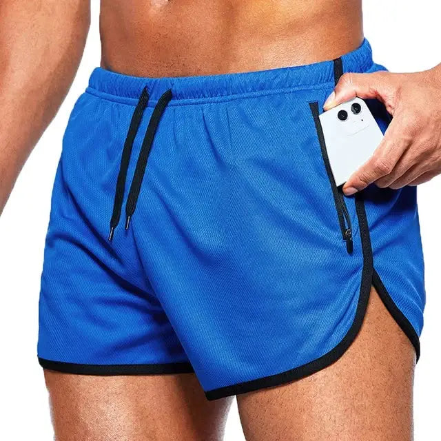 R&z - Performance Training Shorts - Blue / M(50-60kg)
