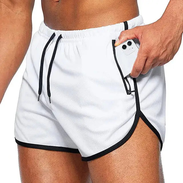 R&z - Performance Training Shorts - White / XXXL(90-100kg)