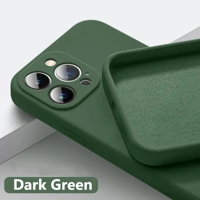 R&Z Phone Case for iPhone 11-14 - Dark Green / iPhone 13 Pro
