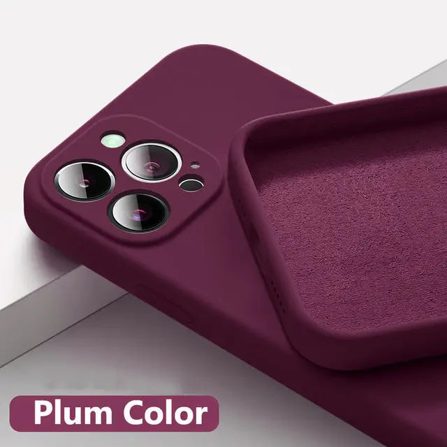 R&Z Phone Case for iPhone 11-14 - Plum / iPhone 12 Pro