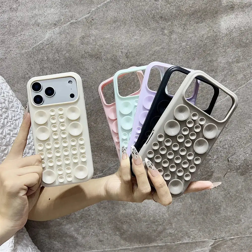 R&z - Phone Case for iPhone 17 16 Pro 15 14 13 Max Adsorption Strong Multi Function Shockproof Cover - R&z -Electronics