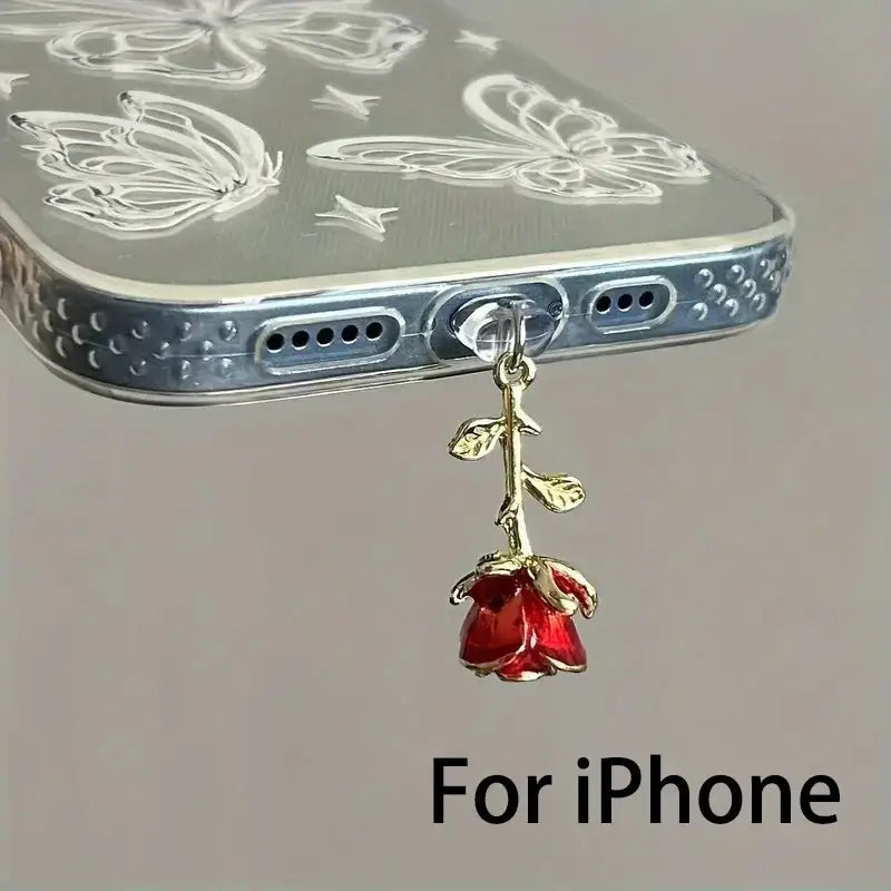 R&z - plug Accessories Decoration Hanging Pendant for iPhone for Samsung Type-C Charging Port - For iPhone
