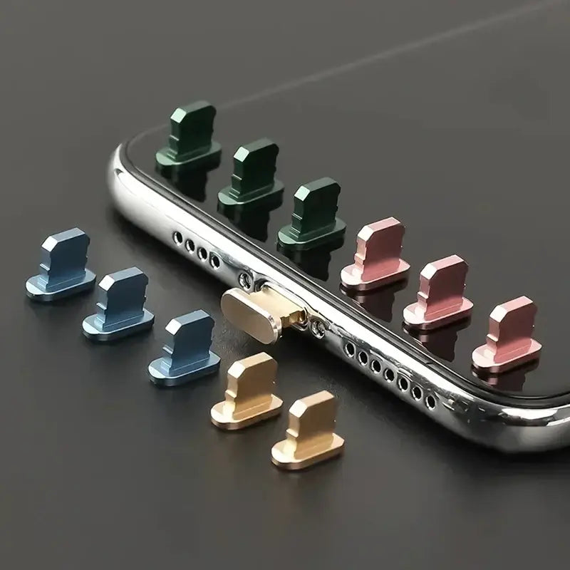 R&z - Plug Charging Port Dust Plug for iPhone 14 13 12 11 Pro MAX XS Max XR X 8 7 6 Plus SE 2020 Phone Accessories