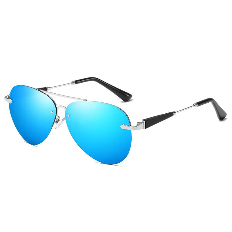 R&z - Polarized Classic Rimless Sunglasses