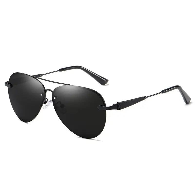 R&z - Polarized Classic Rimless Sunglasses