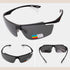 R&z - Polarized Sports Sunglasses for Outdoor Activities - Black sand