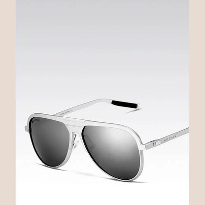 R&amp;z - Polarized Sunglasses for Men - Silver