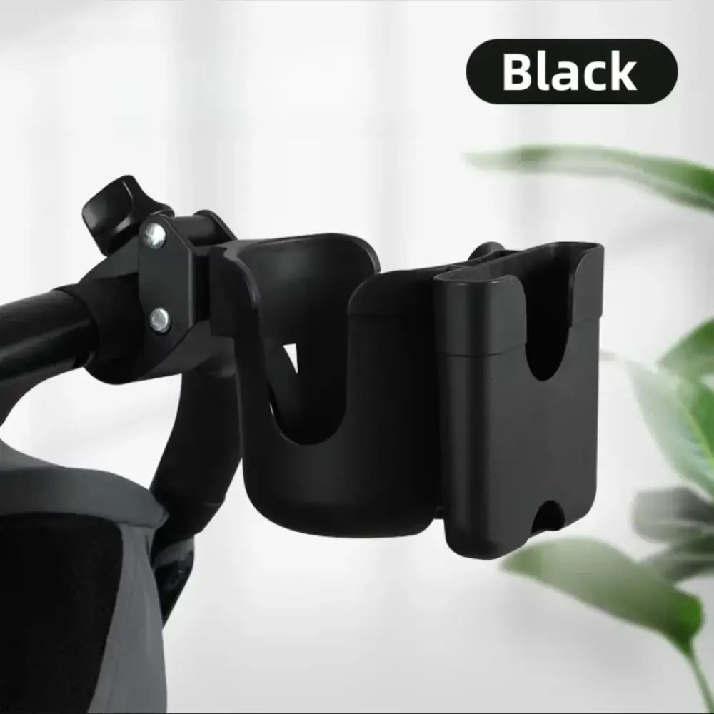 R&z - Pram Cup Holders Children’s Stroller Bottle Holders Pram Bottle Holders Anti-Slip Design Pram - Black