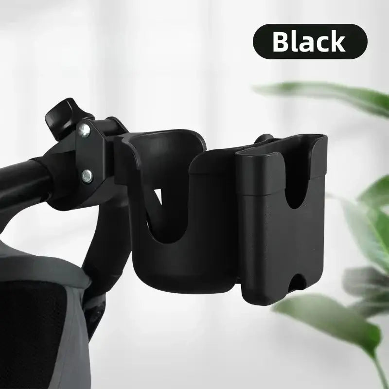 R&z - Pram Cup Holders Children’s Stroller Bottle Holders Pram Bottle Holders Anti-Slip Design Pram - Black