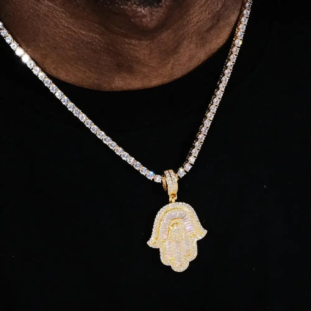 R&Z - ✨ Premium gold-plated finish - Gold Tennis Chain