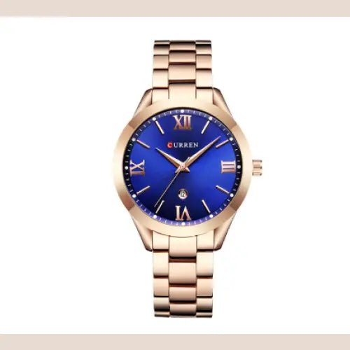 R&Z - Premium Gold Watch The Best - Rose blue - Executive Watches