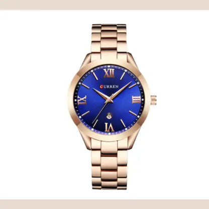 R&amp;Z - Premium Gold Watch The Best - Rose blue - Executive Watches
