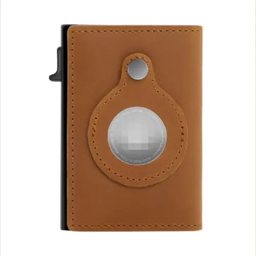 R&z - RFID Card Holder Wallet - Brown