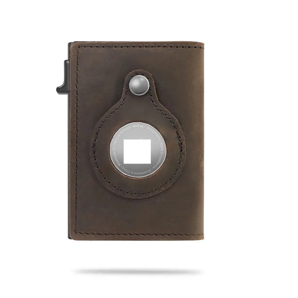 R&z - RFID Card Holder Wallet - Coffee