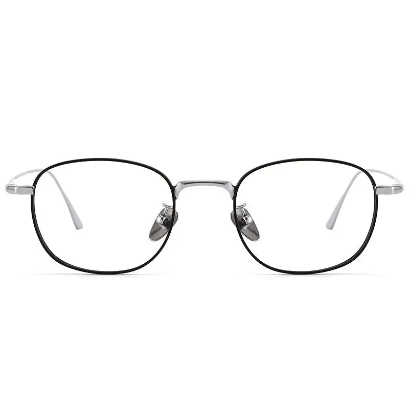 R&z - Round Pure Titanium Mens Glasses Frame