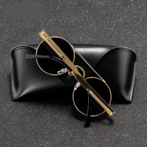 R&z - Round Steampunk Sunglasses