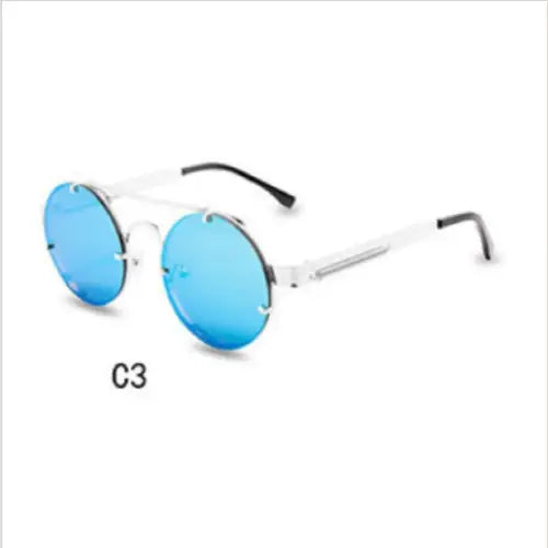 R&z - Round Steampunk Sunglasses
