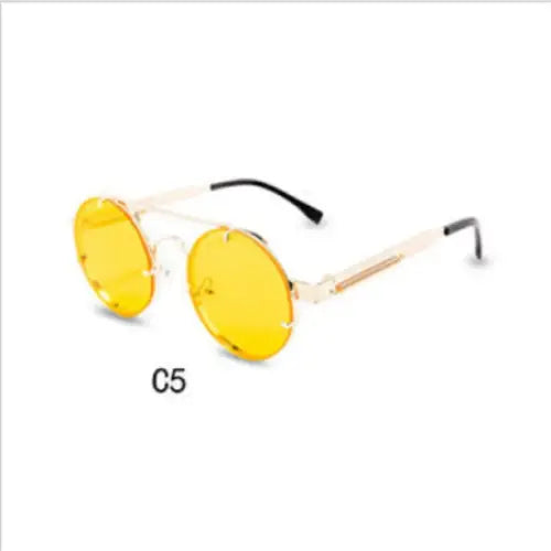 R&z - Round Steampunk Sunglasses