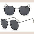 R&z - Round Sunglasses for All Occasions - Black + Grey