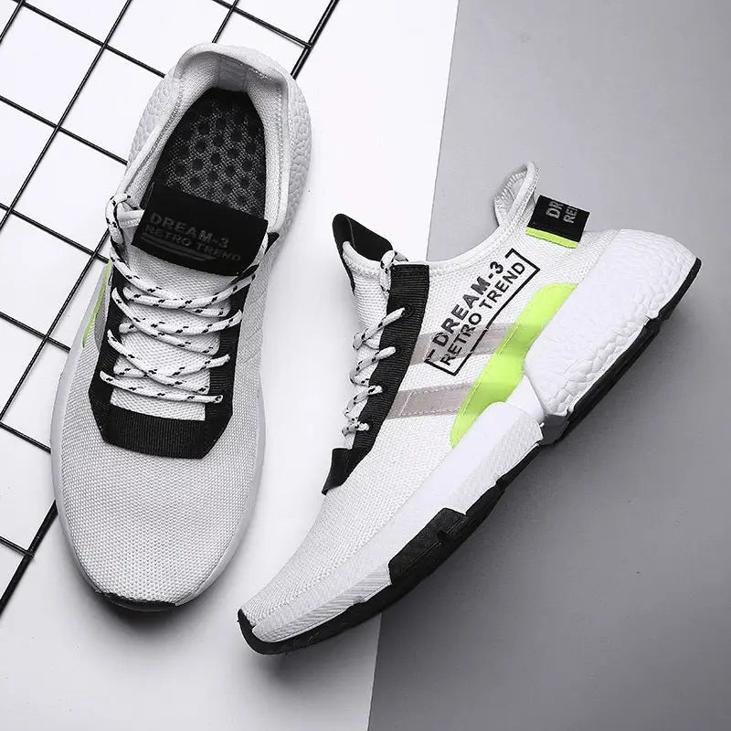 R&z - Running Shoes Fashion Sneakers Casual Sports Footwear - Black bottom / 45