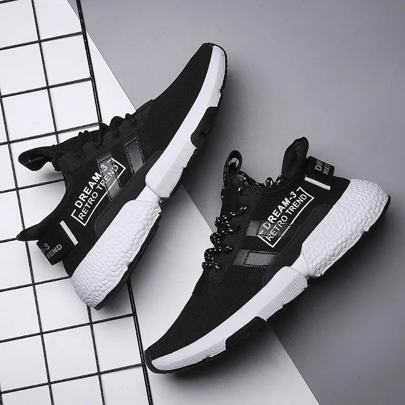 R&z - Running Shoes Fashion Sneakers Casual Sports Footwear - Gray gold background / 40