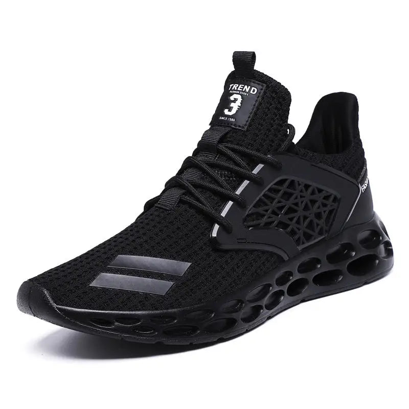 R&z - Running Shoes - Stylish Athletic Footwear - Black / 41