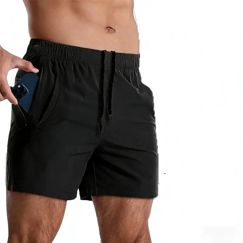R&z - Running Shorts Men Gym Fitness Sport Shorts - black / EurUs S