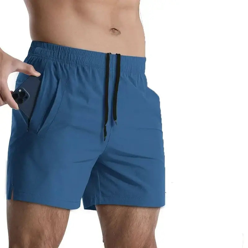 R&z - Running Shorts Men Gym Fitness Sport Shorts - Blue / EurUs XL