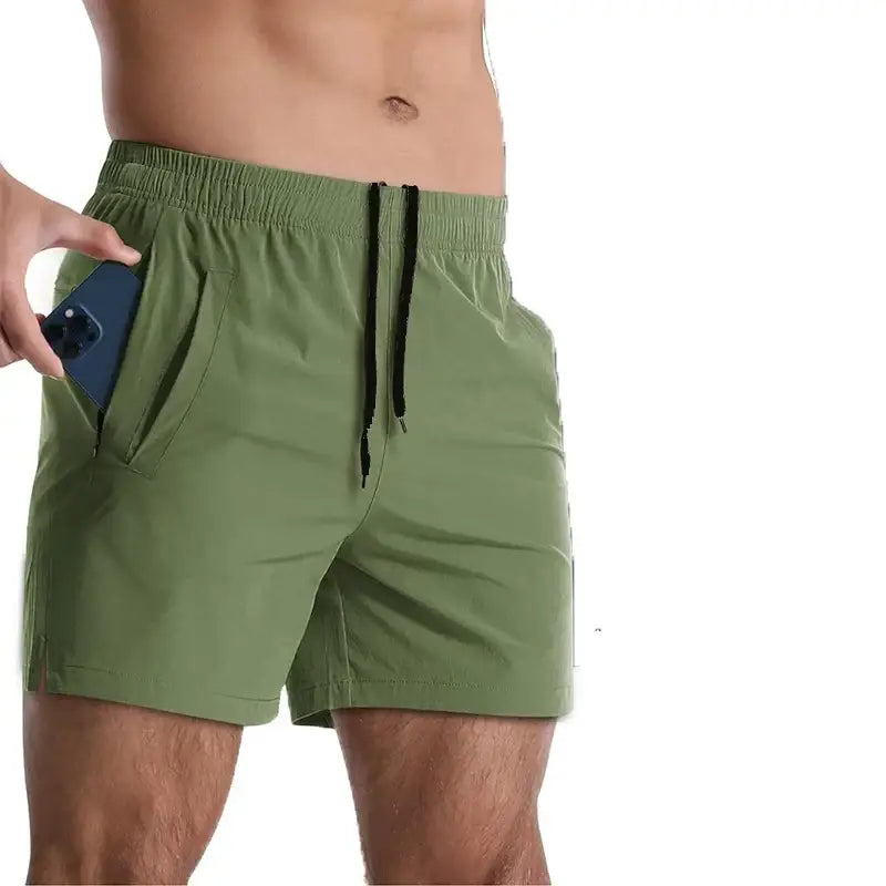 R&z - Running Shorts Men Gym Fitness Sport Shorts - green / EurUs M